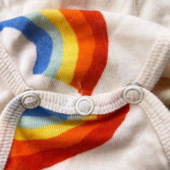 Nadadelazos Rainbow Onesie 6 months - Picture 3 of 5